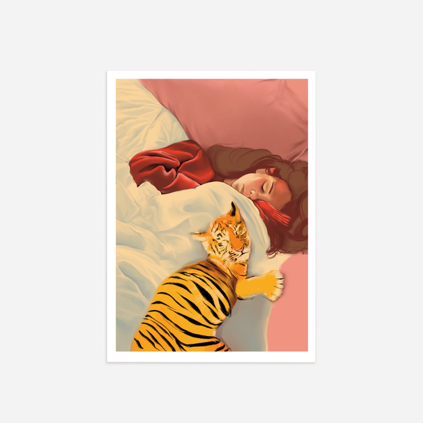 Sleeping with my lion