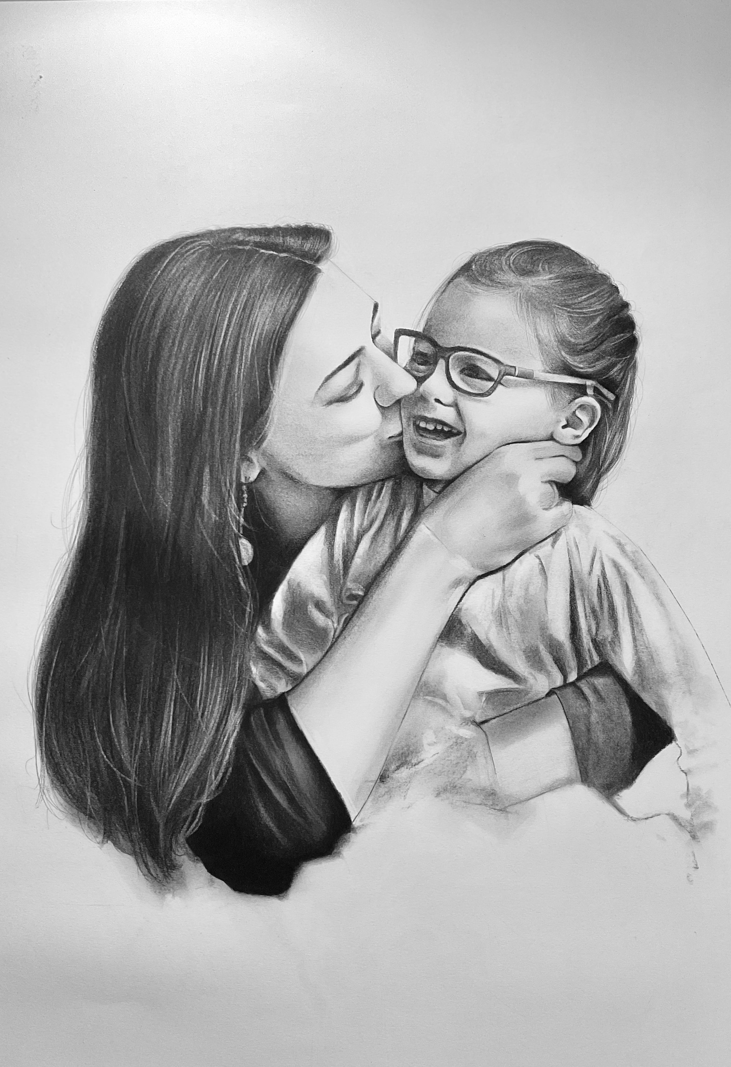 Retrato Personalizado - Dibujado a mano