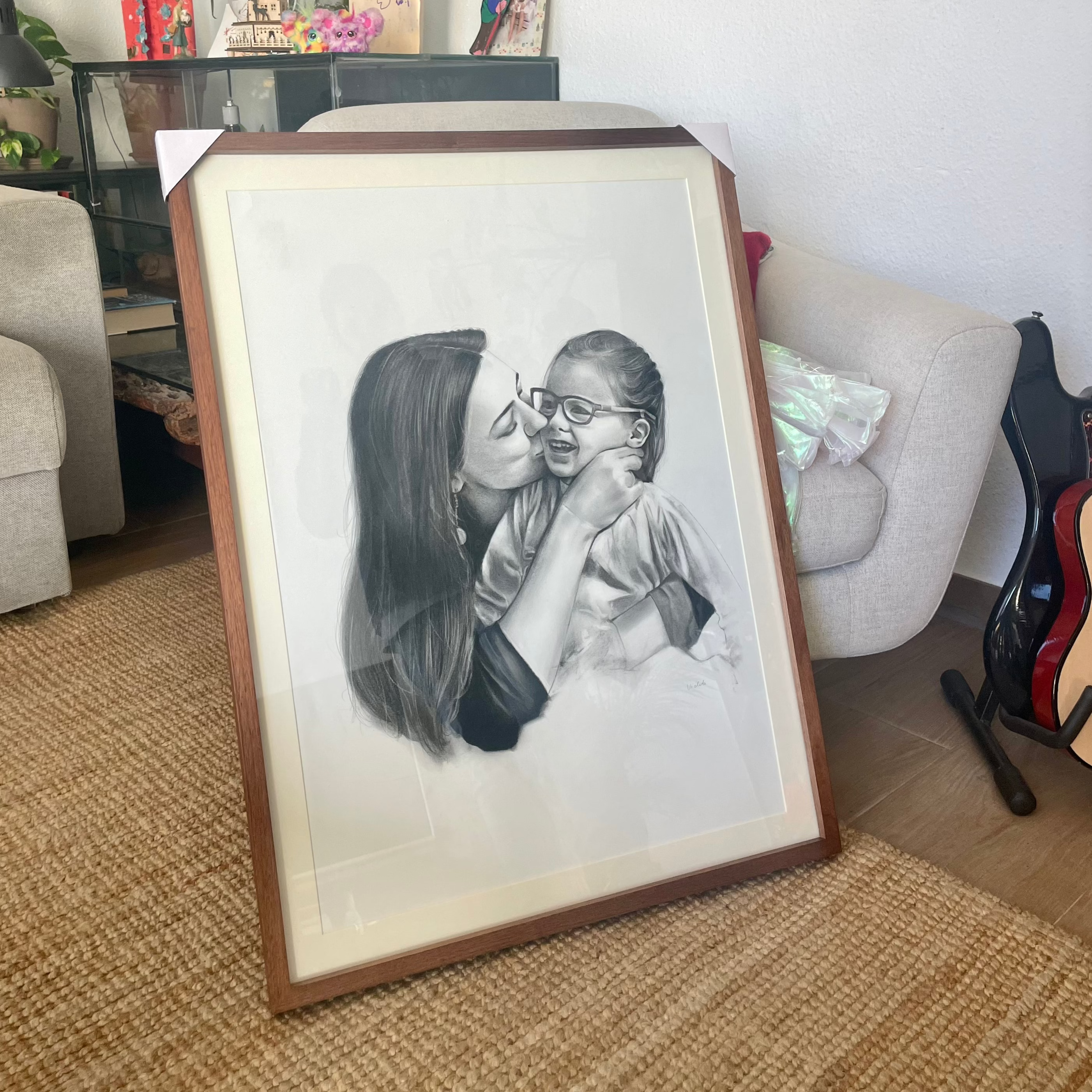 Retrato Personalizado - Dibujado a mano